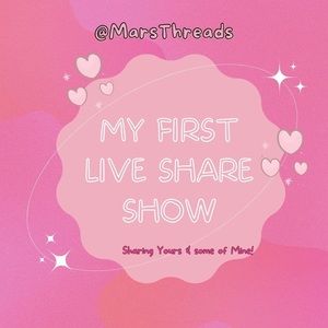 🥳First Live Share Show 🥳